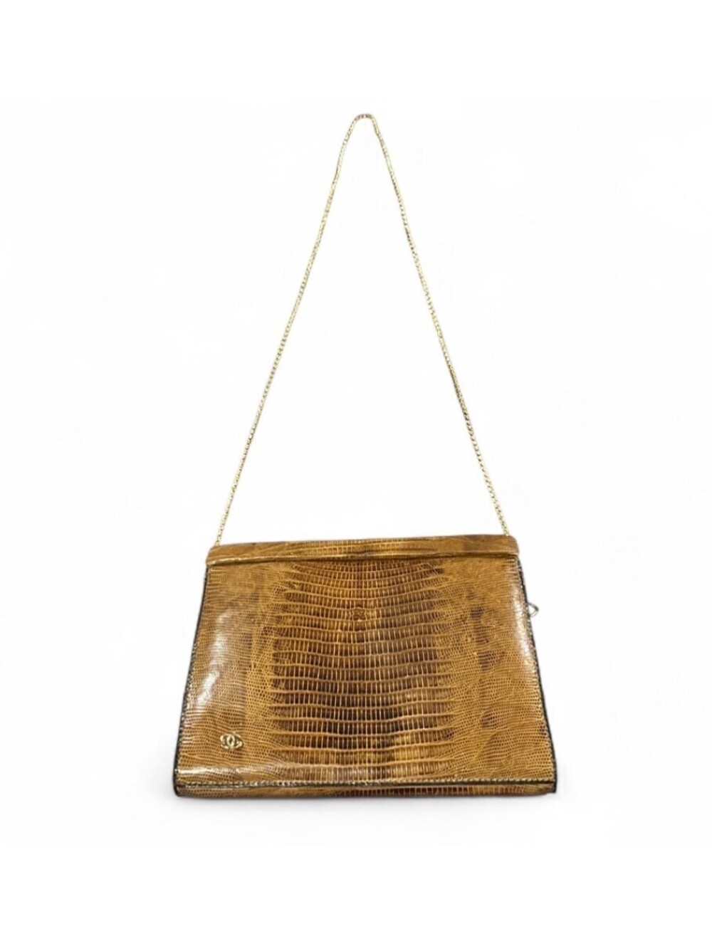 1970 Gucci Lizard Skin Handbag - Picture 1 of 9